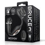 Bruce Masajeador Prostatico 360º y Doble Anillo con Vibracion